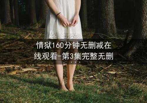 情狱160分钟无删减在线观看-第3集完整无删 - 人性与欲望的极限考验