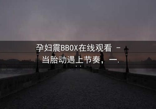 孕妇震BBOX在线观看 - 当胎动遇上节奏,一场生死对决悄然上演