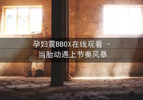 孕妇震BBOX在线观看 - 当胎动遇上节奏风暴,谁能阻止这场疯狂对决?