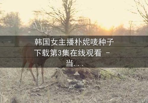 韩国女主播朴妮唛种子下载第3集在线观看 - 当虚拟直播变成致命陷阱