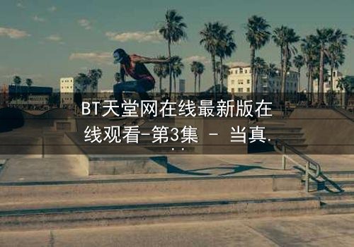 BT天堂网在线最新版在线观看-第3集 - 当真相撕裂,谁能全身而退?