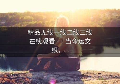 精品无线一线二线三线在线观看 - 当命运交织,谁将主宰这场都市风暴?