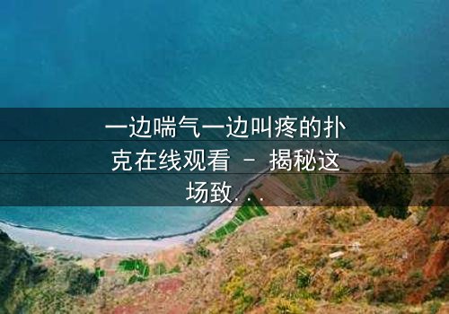一边喘气一边叫疼的扑克在线观看 - 揭秘这场致命游戏的背后真相