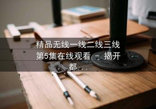 精品无线一线二线三线第5集在线观看 - 揭开都市迷局,谁在操控命运?