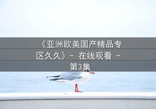 《亚洲欧美国产精品专区久久》- 在线观看 - 第3集