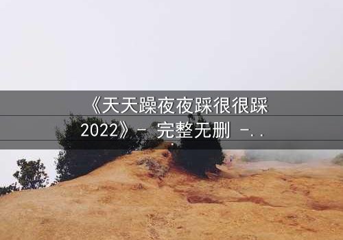 《天天躁夜夜踩很很踩2022》- 完整无删 - 一场欲望与救赎的深夜较量
